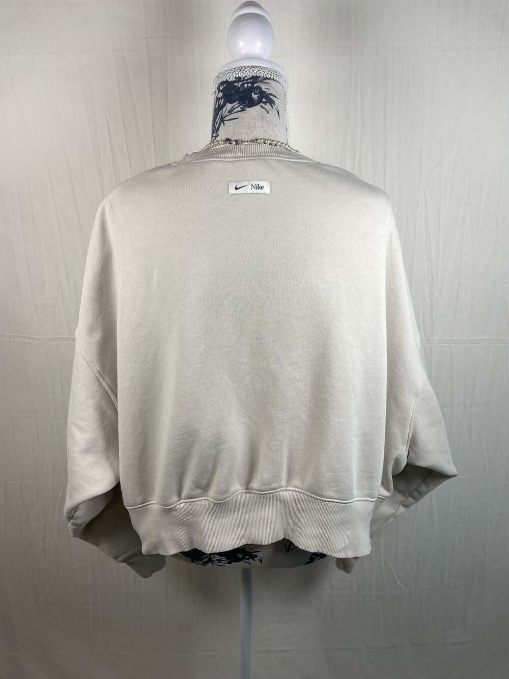 Nike Sportswear Phoenix Fleece Women's Oversized 1972 Crewneck Sweatshirt Sz M - Picture 5 of 7